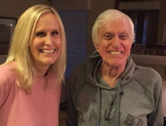 Carrie Beth Van Dyke with her father Dick Van Dyke